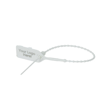 Versapak VersaLite+ Plastic Pull Tight Seal (Personalised Black Print) White